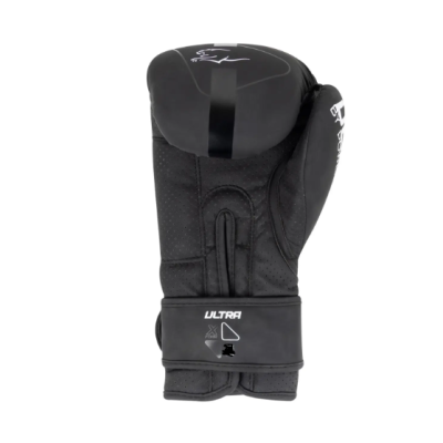 Боксерські рукавиці PowerPlay 3024 Ultra Mat Чорно-Білі 8 унцій