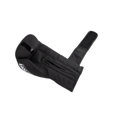 Боксерські рукавиці PowerPlay 3024 Ultra Mat Чорно-Білі 8 унцій