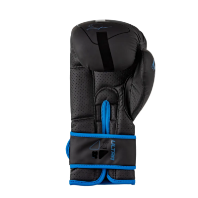 Боксерські рукавиці PowerPlay 3024 Ultra Mat Чорно-Темно сині 10 унцій