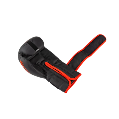 Боксерські рукавиці PowerPlay 3024 Ultra Mat Чорно-Червоні 14 унцій