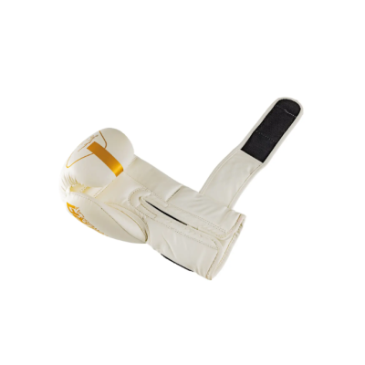 Боксерские перчатки PowerPlay 3089 Alpha Белые 12 унций