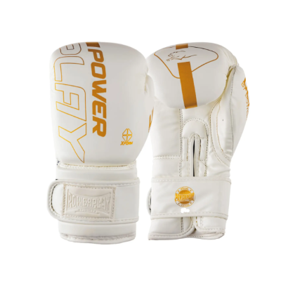 Боксерские перчатки PowerPlay 3089 Alpha Белые 12 унций