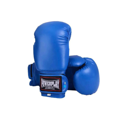 Боксерські рукавиці PowerPlay 3004 Classic Сині 8 унцій