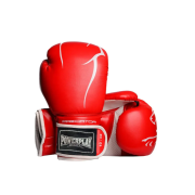 Боксерские перчатки PowerPlay 3018 Jaguar Красные 10 унций