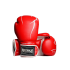 Боксерські рукавиці PowerPlay 3018 Jaguar Червоні 10 унцій