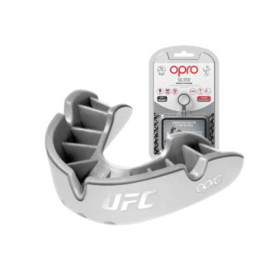 Капа OPRO Silver UFC дитяча (вік до 10) White/Silver (ufc.102515003)