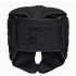 Боксерський шолом RDX T15 Noir Cheek Protector Matte Black XL
