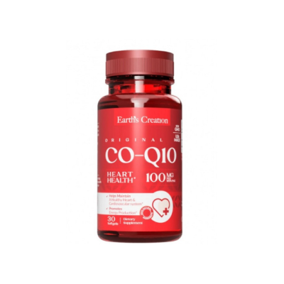 Earths Cre Co-Q 10 100 mg - 30 софт гель