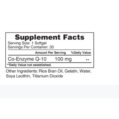 Earths Cre Co-Q 10 100 mg - 30 софт гель