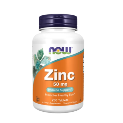 NOW Zinc Gluconate - 50mg 250  таб