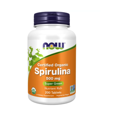 NOW_Spirulina 500 мг - 100 таб