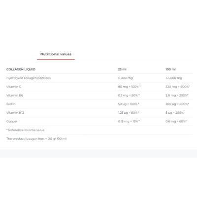 ND Collagen Liquid - 500 мл - апельсин