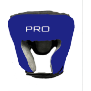 Шолом боксерський "Маска" / L / синій - екошкіра