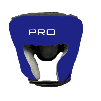 Шолом боксерський "Маска" / L / синій - екошкіра