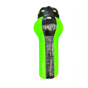 Мішок боксерський "PRO (Аперкотний)" (h-1.2m/d=0.56/0.36m) + кріплення - ПВХ чорно-зелений