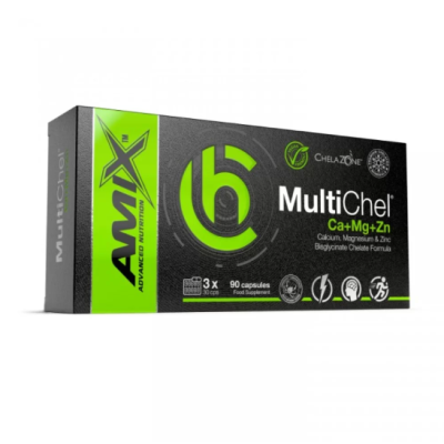 AMIX  ChelaZone MagneChel Magnesium Bisglycinate Chelate - 90 веган капс
