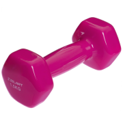 Гантели для фитнеса винил Zelart TA-2777-1_5 1шт 1,5кг Розовый (цена за 1 шт)