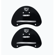 Лопатки для плавания Arena ELITE FINGER PADDLE черный, серебристый OSFM