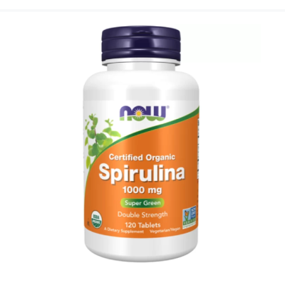 NOW Spirulina 1000 мг - 120 таб
