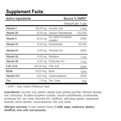 AMIX B-Complex + vit.C & vit.E - 90 капс