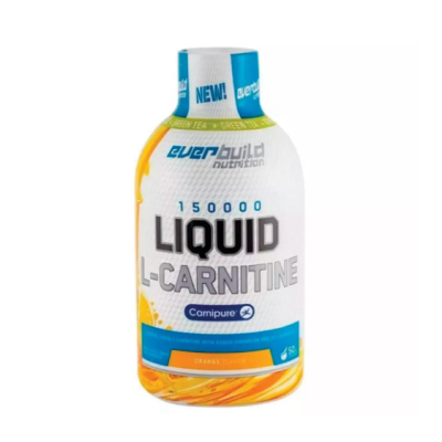 Everbuild Liquid L-Carnitine 3000 мг + Green Tea - 500 мл - апельсин