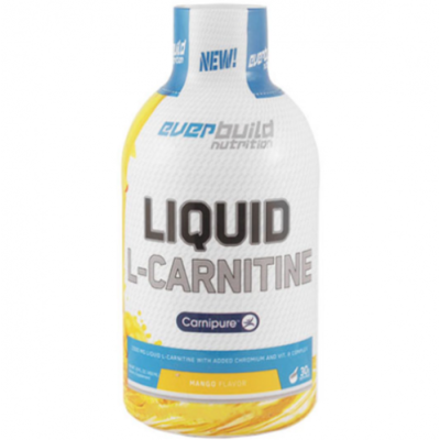 Everbuild Liquid L-Carnitine 3000 мг + Green Tea - 500 мл - манго