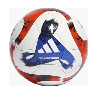 М'яч футбольний Adidas TIRO COM білий, синій, червоний Уні 4