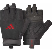 Перчатки для тренинга Adidas Essential Training Gloves черный, красный Уни S