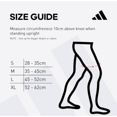 Фиксатор колена Adidas Aeroready Knee Support черный Уни M