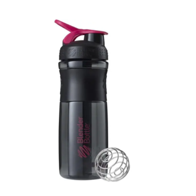 Шейкер спортивний (пляшка) BlenderBottle SportMixer Flip 28oz/820ml Black/Pink