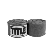 Бинты для бокса TITLE Boxing Select 180" Semi Elastic Mexican Grey (4.5м.)