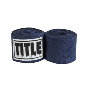 Бинти для боксу TITLE Boxing Select 180" Semi Elastic Mexican Navy (4.5м.)