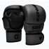 Рукавиці для ММА (Греплінгові рукавички) RDX F6 KARA Matte Black Plus L/XL