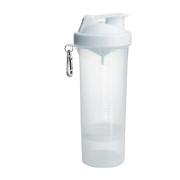 Шейкер спортивний Smartshake Slim 500ml Pure White