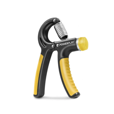 Еспандер кистьовий PowerPlay PP-4323 з регульованим навантаженням 10-40 кг. Strength Grip Чорно-жовт