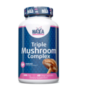 HL Triple Mushroom Complex 600mg - 60 веган капс