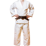 Кімоно для дзюдо біле, TM "Kintayo" Yuko, 170 зріст, щільність 450 гр/м.кв. Kintayo (KNTJUW-450-170)