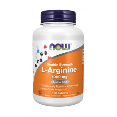 NOW L-Arginine 1000 мг 120 таб
