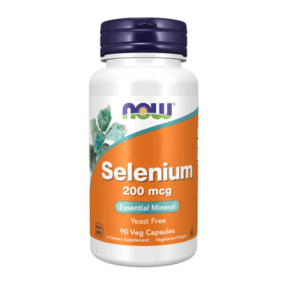 NOW SELENIUM 200 мкг  90 веган капс
