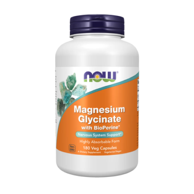 NOW Magnesium Glycinate with BioPerine - 60 веган капс