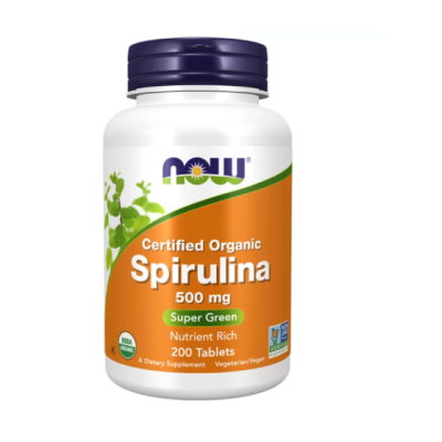 NOW Spirulina 500 мг - 200 таб