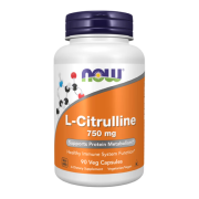 NOW L-Citrulline 750 мг 90 веган капс