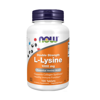 NOW L-Lysine, 1000 мг  - 100 таб