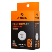 М'ячі для настільного тенісу Stiga Perform Premiun ITTF 6 шт