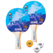 Набор настольного тенниса Gewo Double-Fun 2 Bats 3 Balls