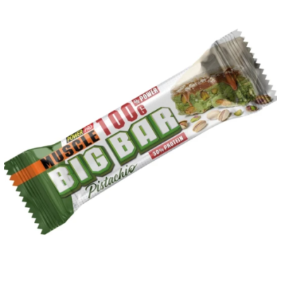 Бат. Power Pro протеиновый 30% БЕЗ САХАРА Muscle bar фисташка, 100 грамм