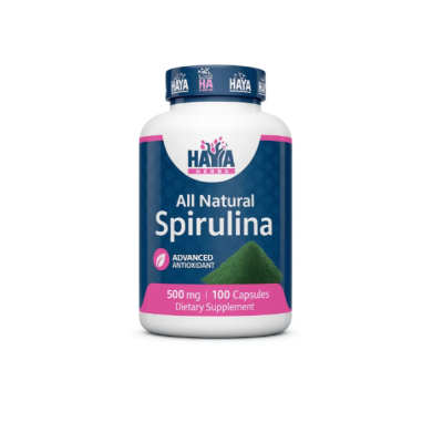 HL All Natural Spirulina 500mg - 100 таб