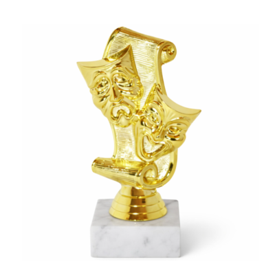 СТК театральні маски (h - 13,5 см) - (6190)