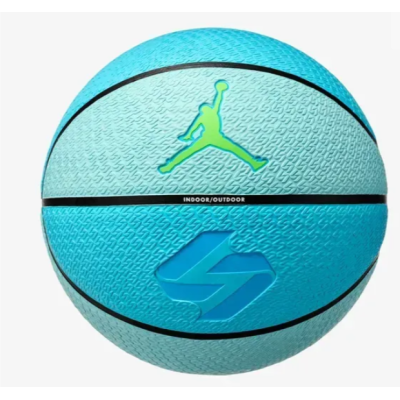 М'яч баскетбольний Nike JORDAN PLAYGROUND 8P L DONCIC COPA/BLACK/LASER BLUE size 7