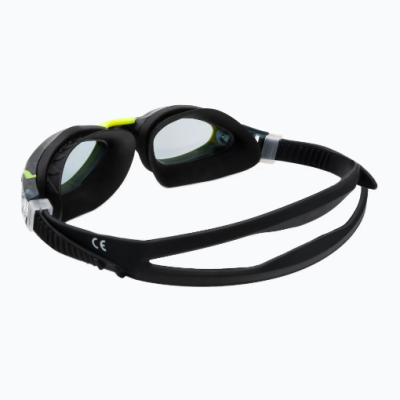 Окуляри для плавання Aqua Speed CALYPSO 6369 чорний, жовтий Уні OSFM